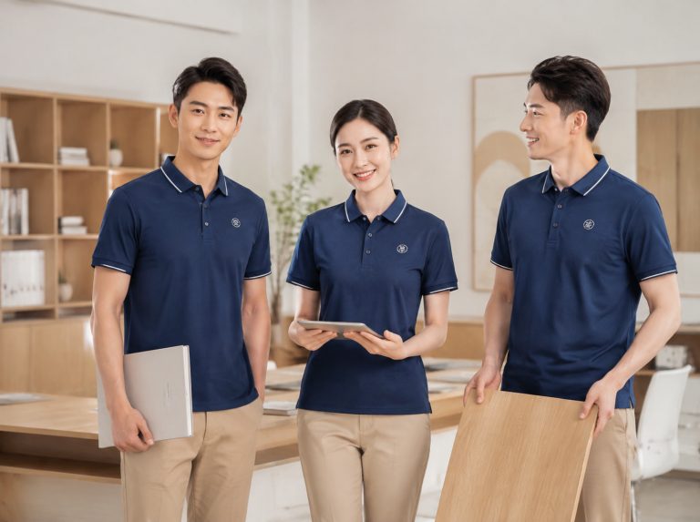 新田县企业工作服T恤POLO衫